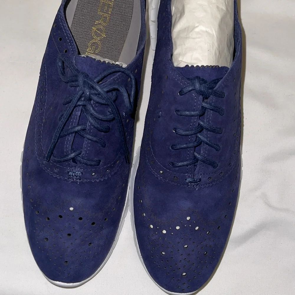 NEW Cole Haan Women’s Navy Shoes Size 8 - Picture 2 of 6